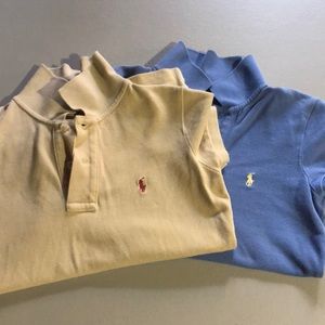 2 slim fit polo shirts